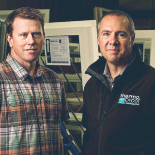 Thermoproof Windows & Doors - Shaun Goode and Cam Drew