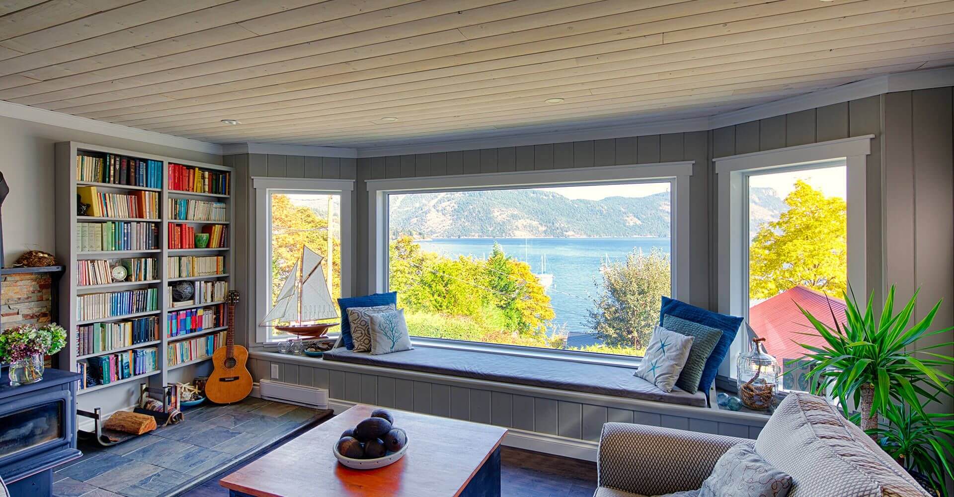 Thermoproof Windows & Doors - Interior Bay Window Views Lifetime Warranty